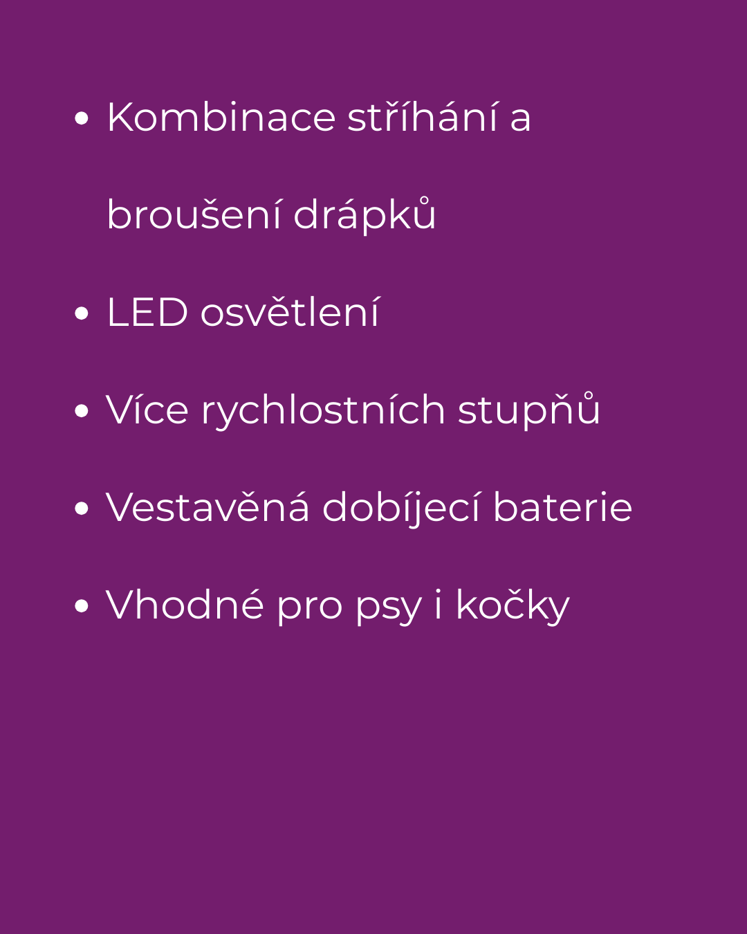 SYMPLEE 2v1 kleště na drápky s LED světlem a bruskou