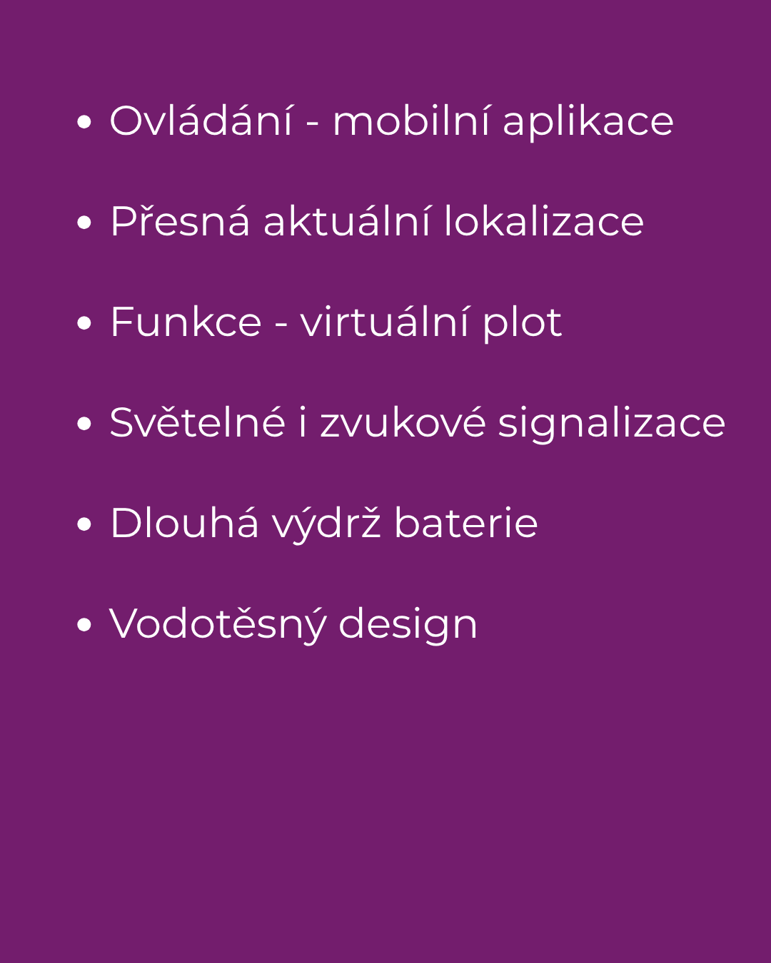 SYMPLEE P5 GPS lokátor pro zvířata (bez SIM karty)