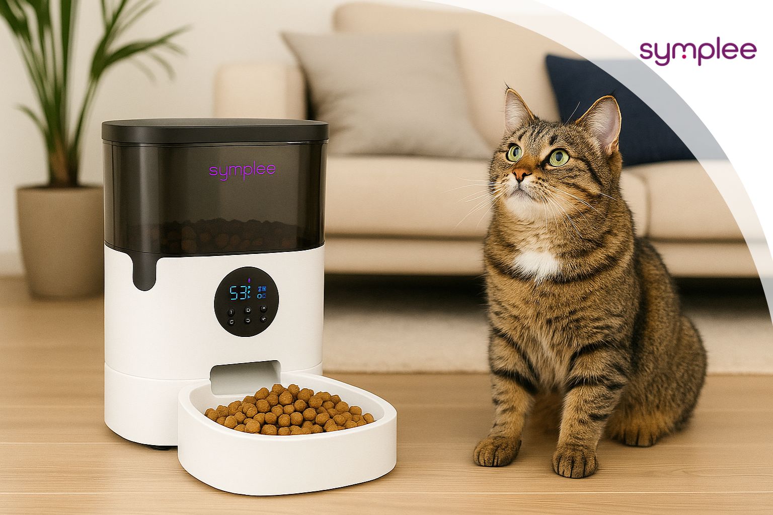 SYMPLEE DU4L- K automatický dávkovač krmiva (tlačítkový)