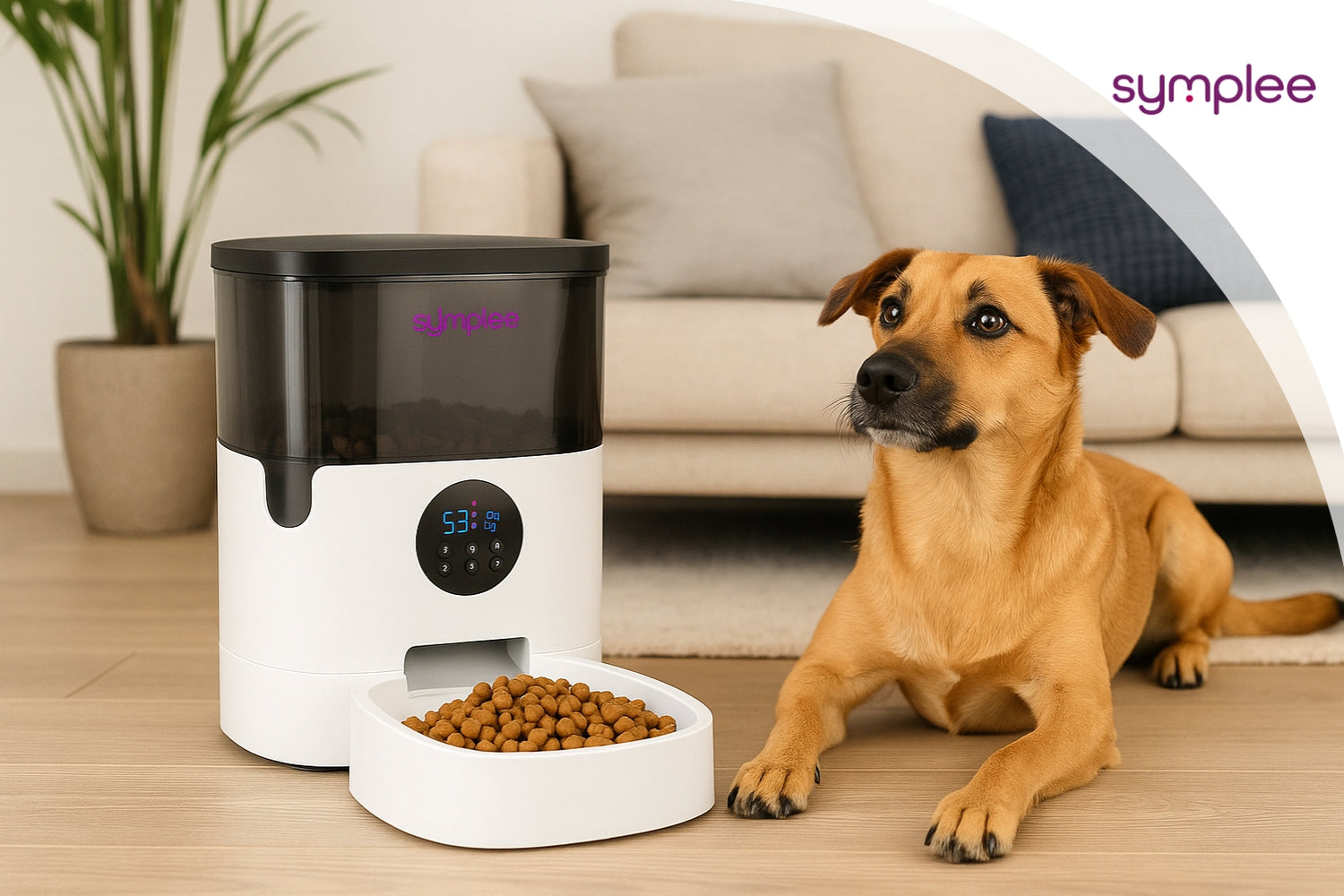 SYMPLEE DU4L- K automatický dávkovač krmiva (tlačítkový)