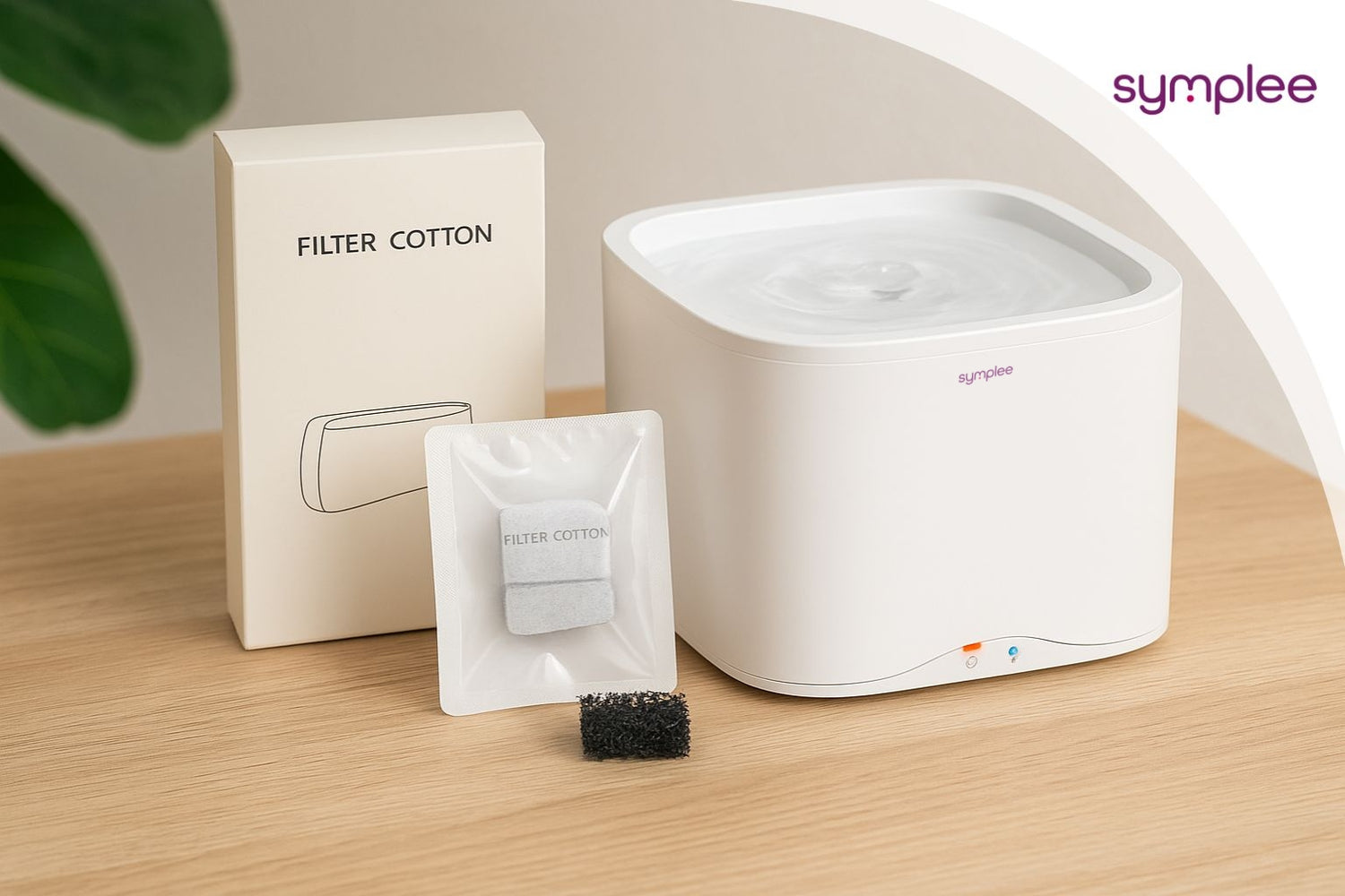 SYMPLEE Smart Pet Fountain náhradní filtr pro čerpadlo 12ks