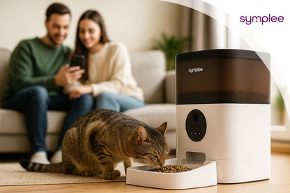 SYMPLEE DU4L-V smart automatický dávkovač krmiva s kamerou