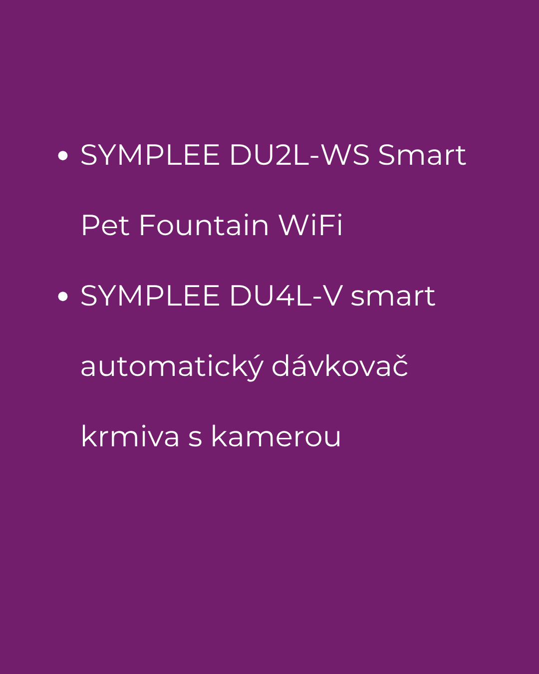 Balíček Symplee pod dohledem