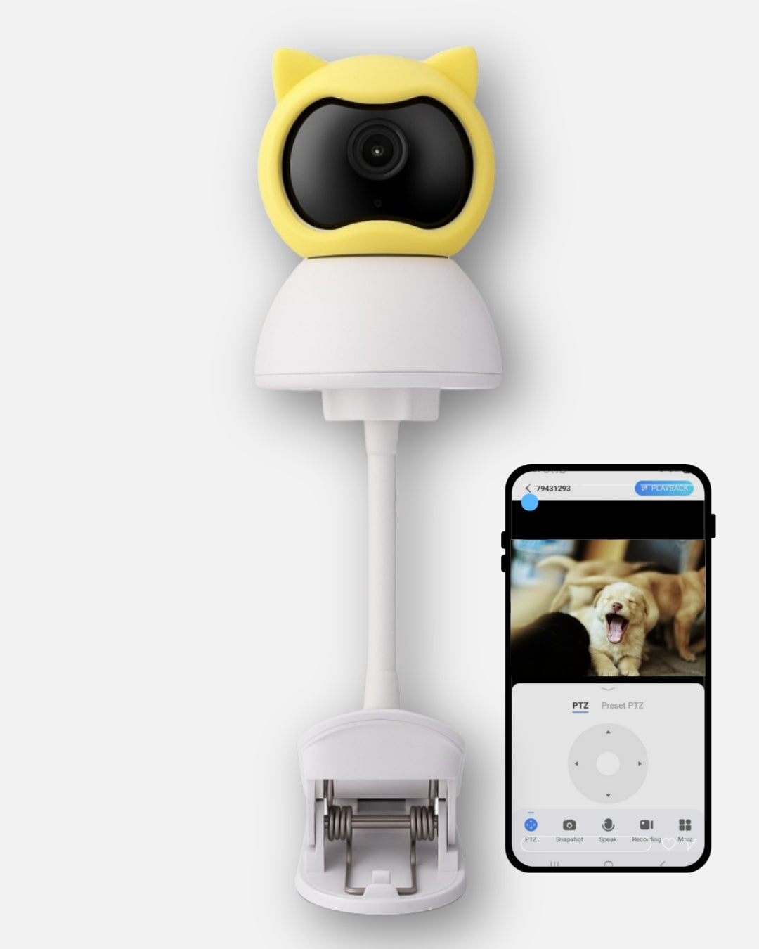Symplee Pet Camera 360° – WiFi kamera pro psy a kočky